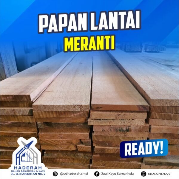 Papan Lantai Meranti