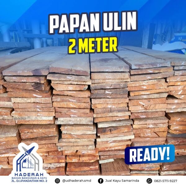 Papan Ulin 2 Meter