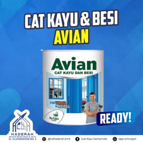 Cat Kayu & Besi Avian