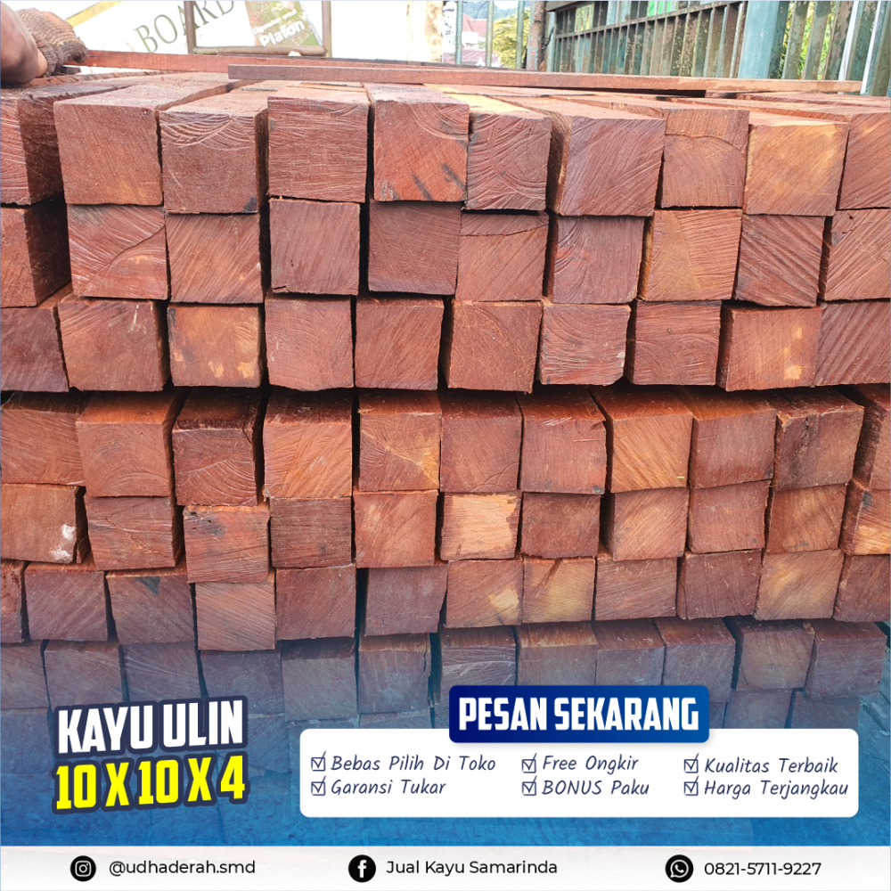 kau ulin 10 x 10 x 4 - Fariz Asyraf