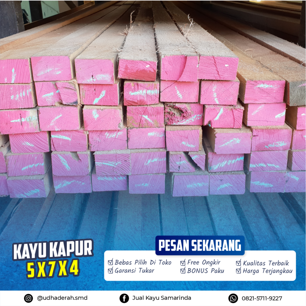 kayu kapur 5x7x4 - Fariz Asyraf